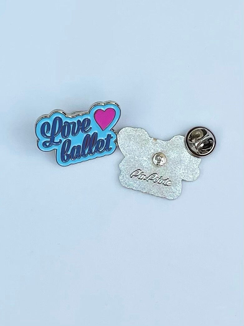 LOVE BALLET Soft Enamel Pin