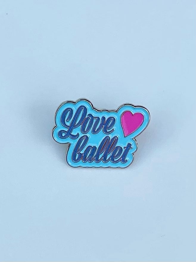 LOVE BALLET Soft Enamel Pin